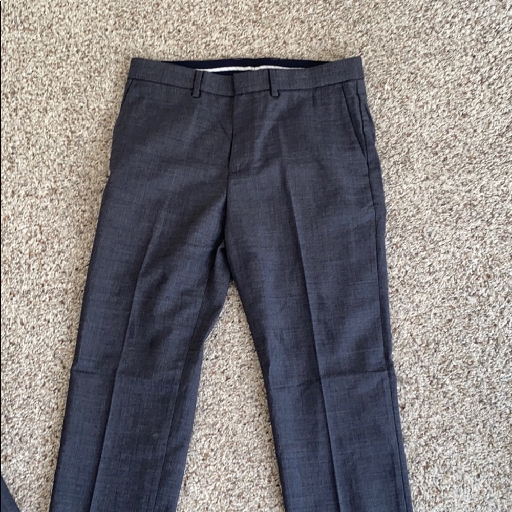 Crewcut Ludlow Slim Gray dress pant
